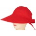  Ladies Summer Framer Large Visor Hat Cap Wide Brim Sun UV Protection  eb-07139210